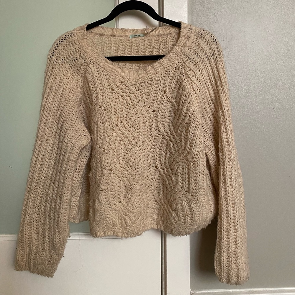 Urban Outfitters White Knit Sweater